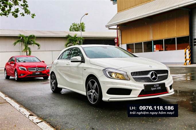 Mercedes A250 AMG 2014 ngoai that (3)
