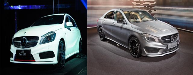 Mercedes A250 và Mercedes CLA250