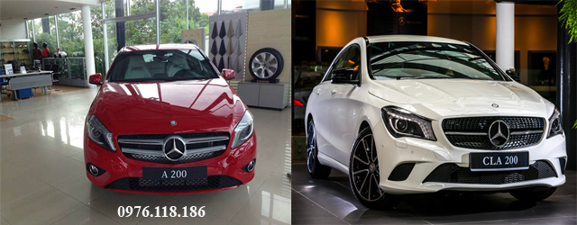 Mercedes A200 và Mercedes CLA200