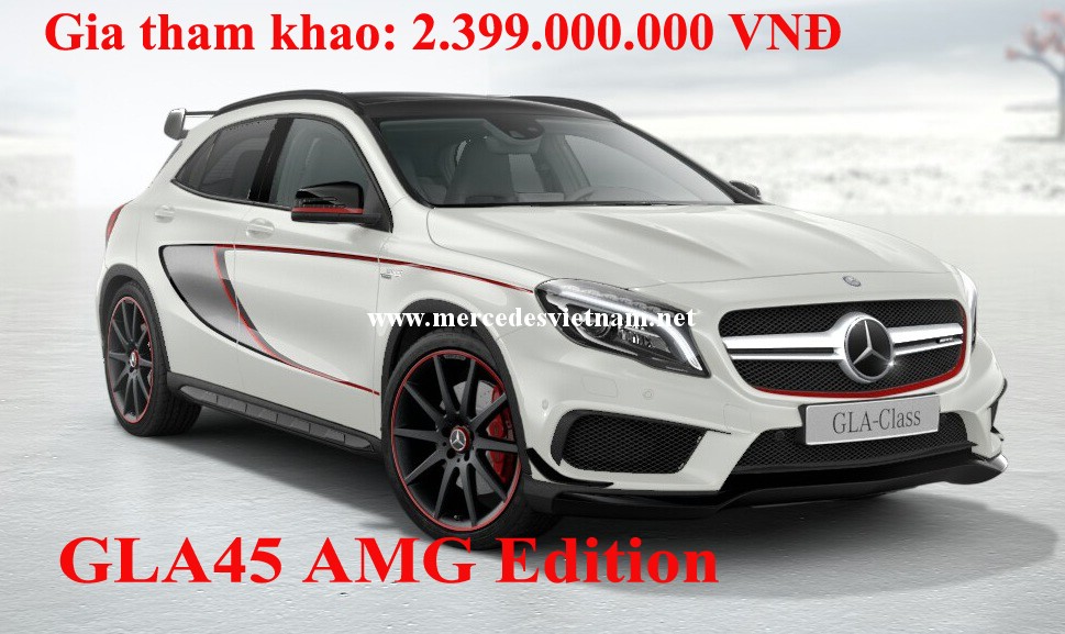 Mercedes GLA45 edition 2015