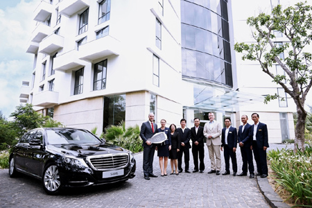 Resort MeliA Đà Nẵng chọn Mercedes S400 L đẳng cấp