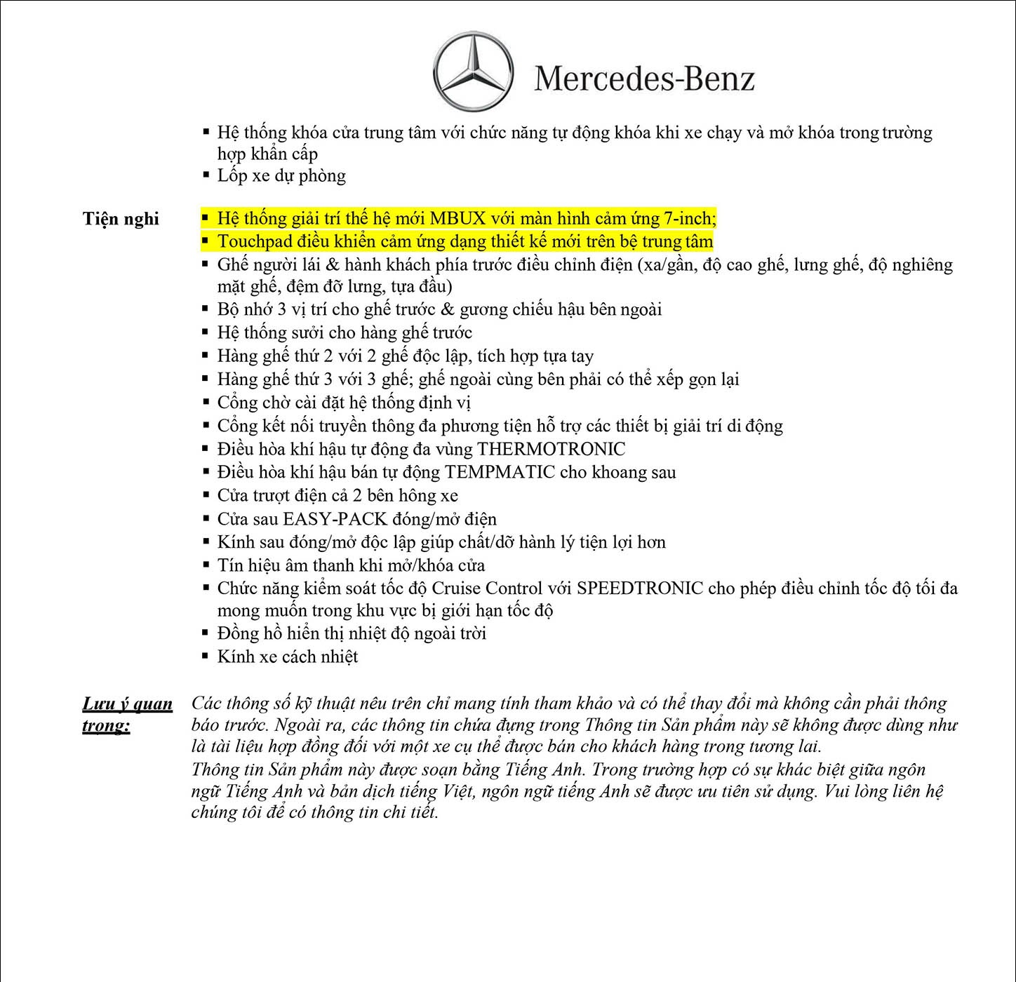 Bảng-thông-số-kỹ-thuật-Mercedes-V250-AMG-2020-mới-nhất-185-1